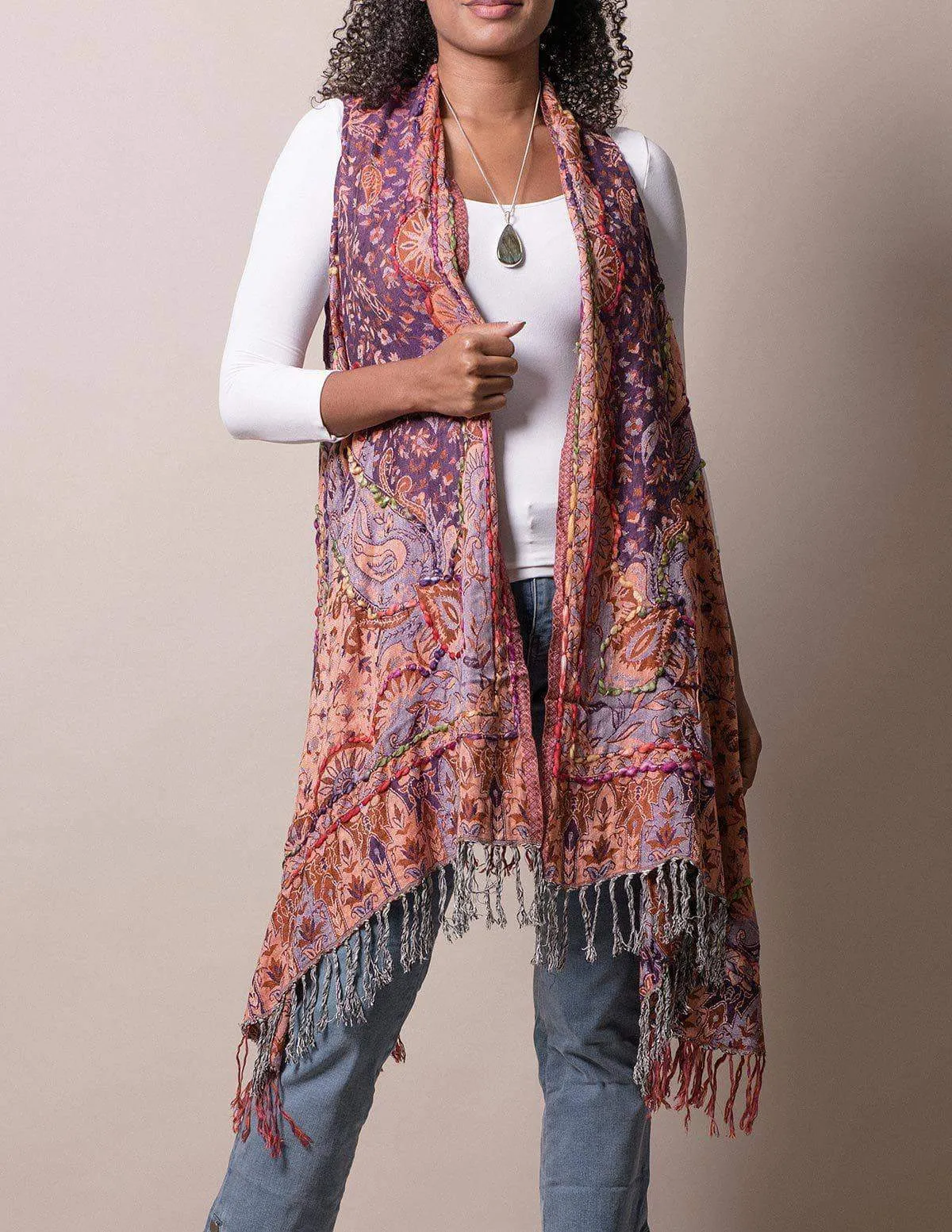 3-in-1 Jaipur Wrap - Spice