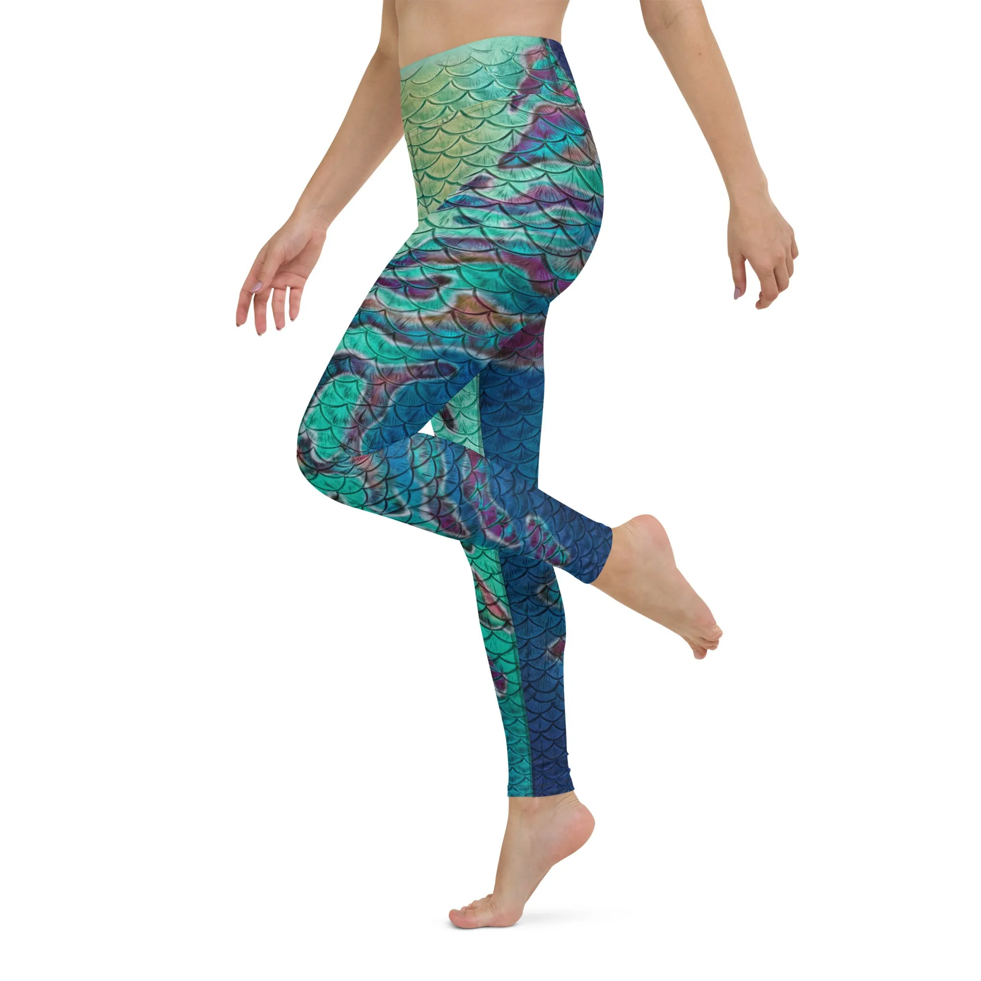 Abalone Abyss High Waisted Leggings