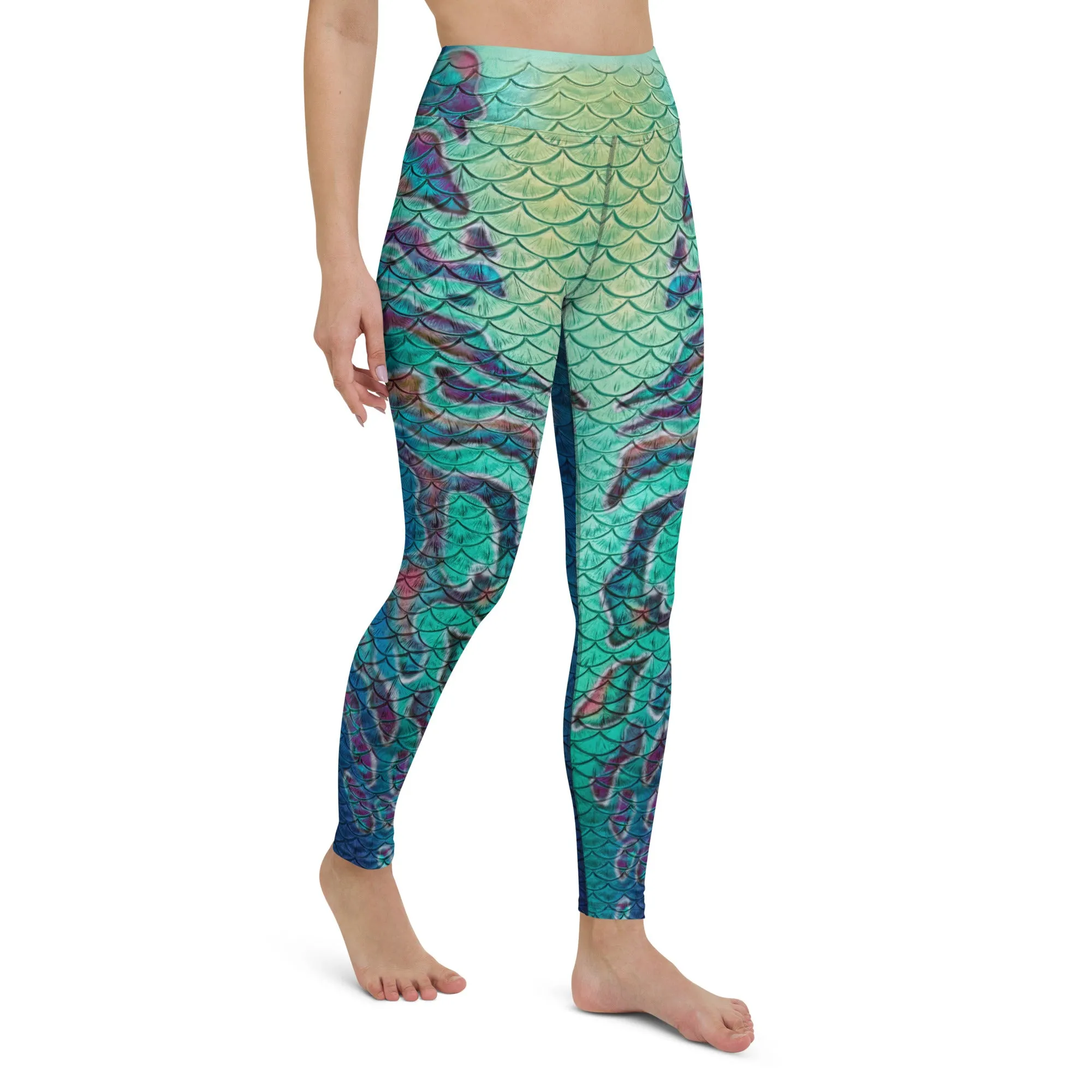 Abalone Abyss High Waisted Leggings