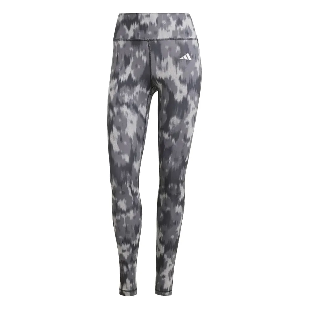 adidas Optime Essentials Allover Print Flower Tie-Dye Women's Leggings