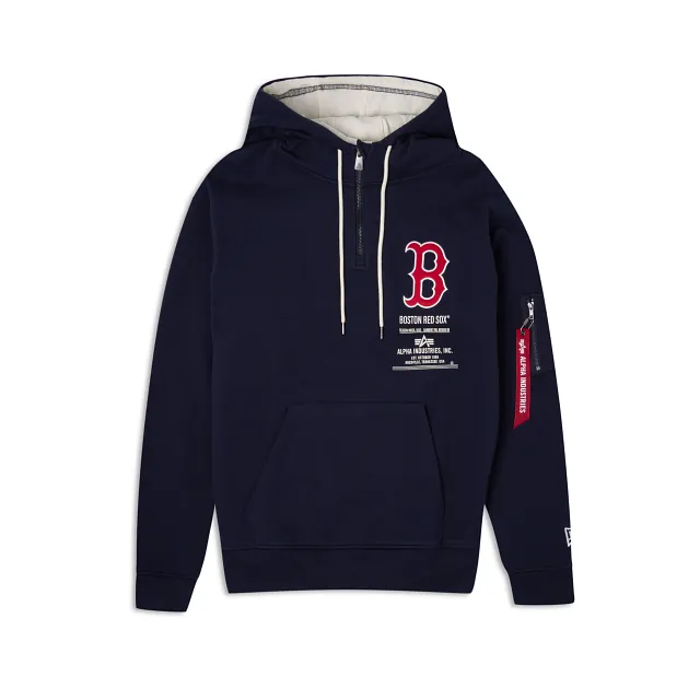 Alpha Industries X Boston Red Sox Zipper Hoodie