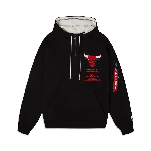 Alpha Industries X Chicago Bulls Zipper Hoodie