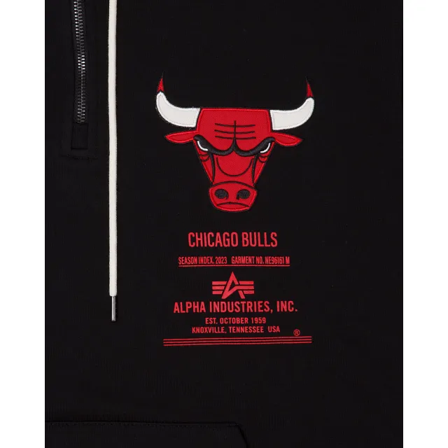 Alpha Industries X Chicago Bulls Zipper Hoodie