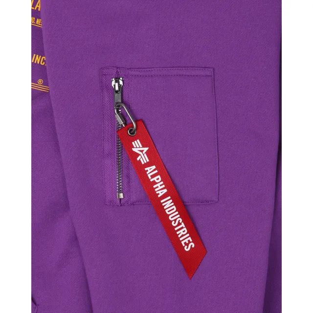 Alpha Industries X Los Angeles Lakers Zipper Hoodie