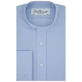 Anton Blue Poplin Cotton Tunic Shirt