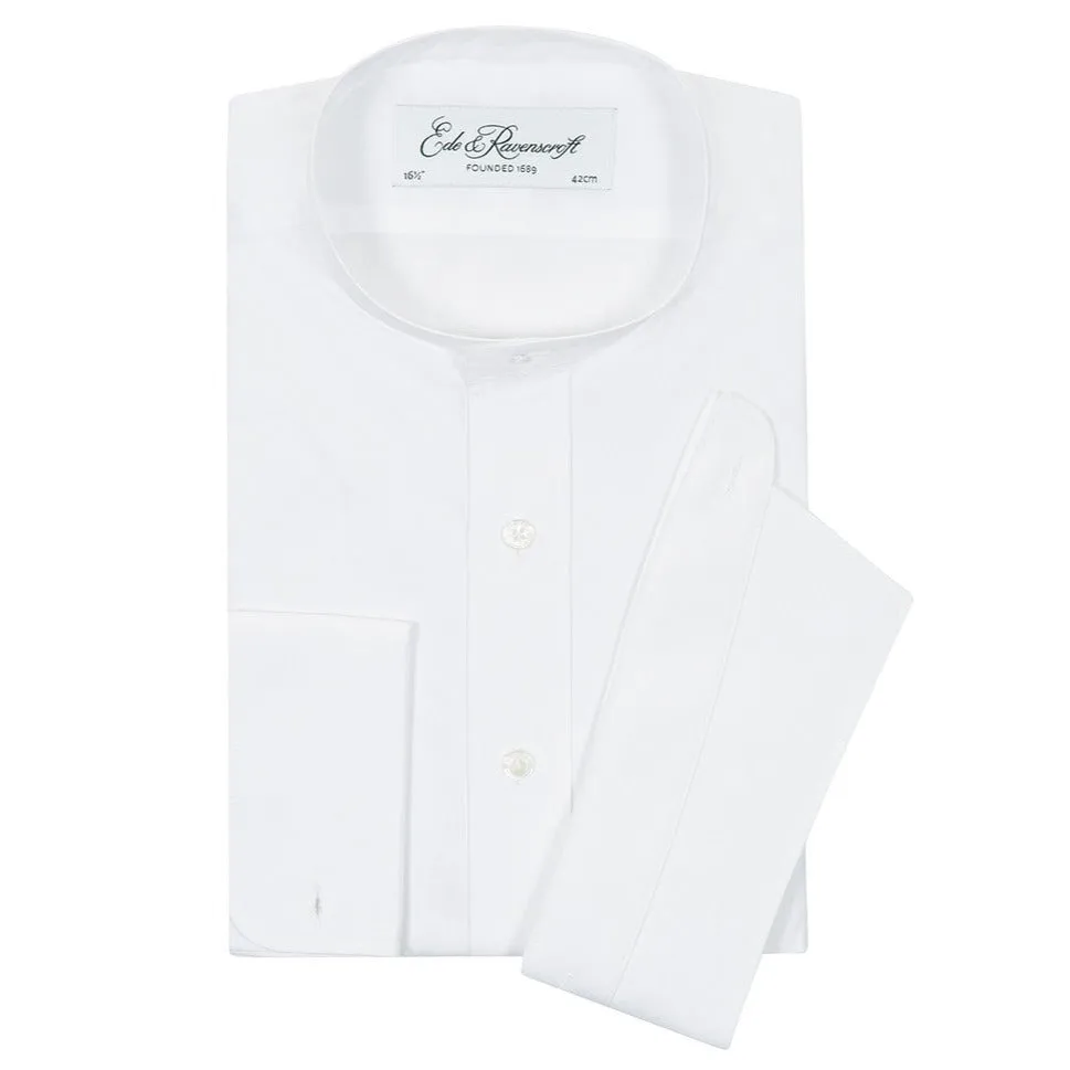 Anton White Poplin Cotton Tunic Shirt