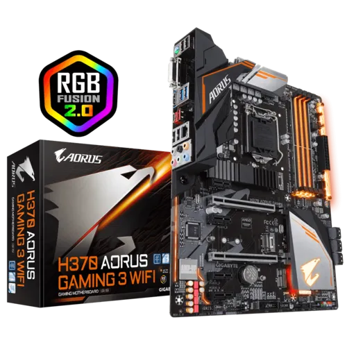 Aorus H370 AORUS Gaming 3 WIFI (Socket 1151/H370/DDR4/S-ATA 600/ATX)