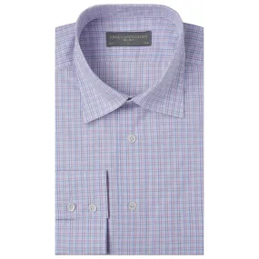 Aragon Pink and Blue Check Shirt