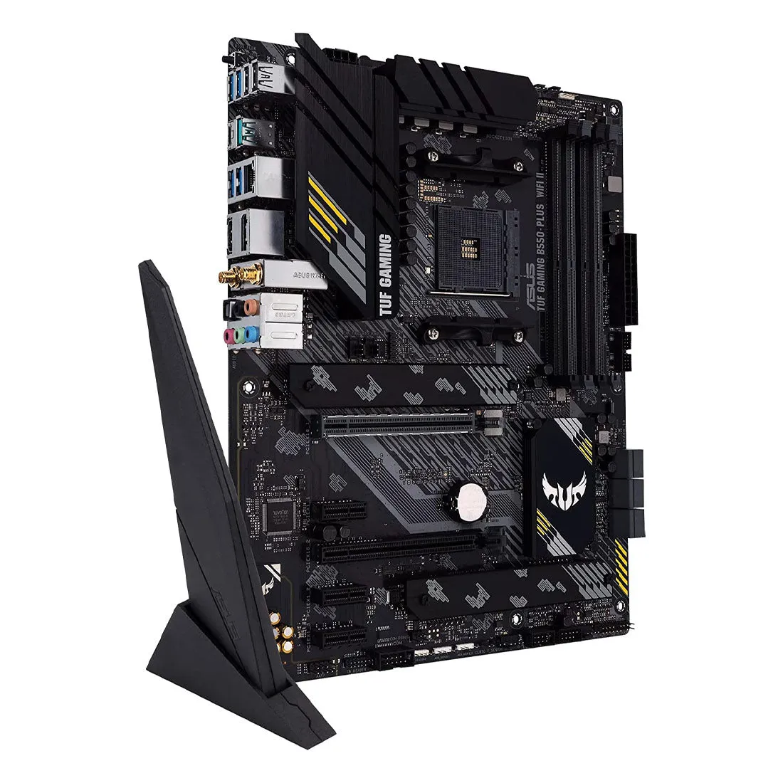 ASUS B550 TUF Gaming B550-PLUS WIFI II ATX Motherboard with PCIe 4.0 and Thunderbolt 3 Header