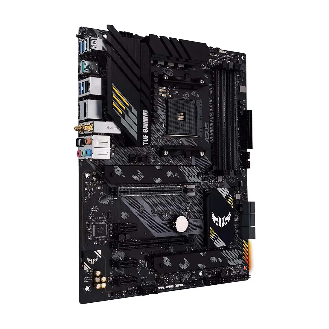 ASUS B550 TUF Gaming B550-PLUS WIFI II ATX Motherboard with PCIe 4.0 and Thunderbolt 3 Header