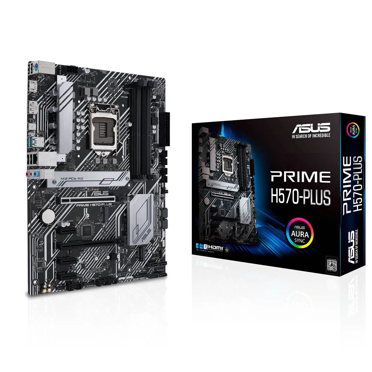 ASUS Prime H570-Plus ATX LGA 1200 Motherboard with Thunderbolt 4 and PCIe 4.0 Support