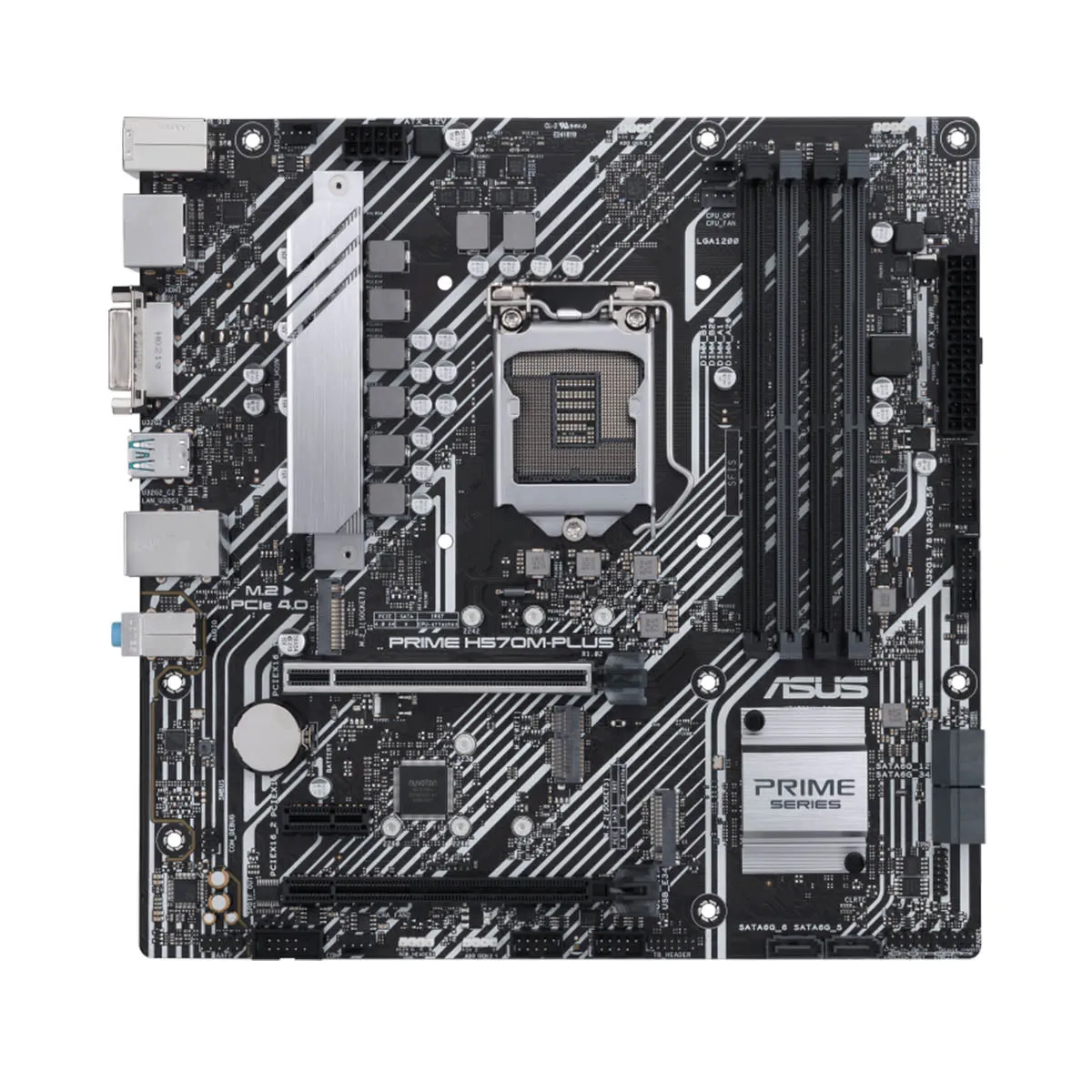 ASUS Prime H570M-Plus mATX LGA 1200 Motherboard with Thunderbolt 4 and PCIe 4.0 Support