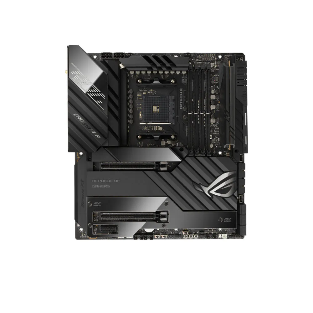 ASUS ROG CROSSHAIR VIII Extreme E-ATX AMD AM4 Gaming WIFI Motherboard with Thunderbolt 4 and PCIe 4.0