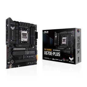 ASUS TUF GAMING X670E-PLUS AMD AM5 ATX Gaming Motherboard with DDR5 and PCIe 5.0