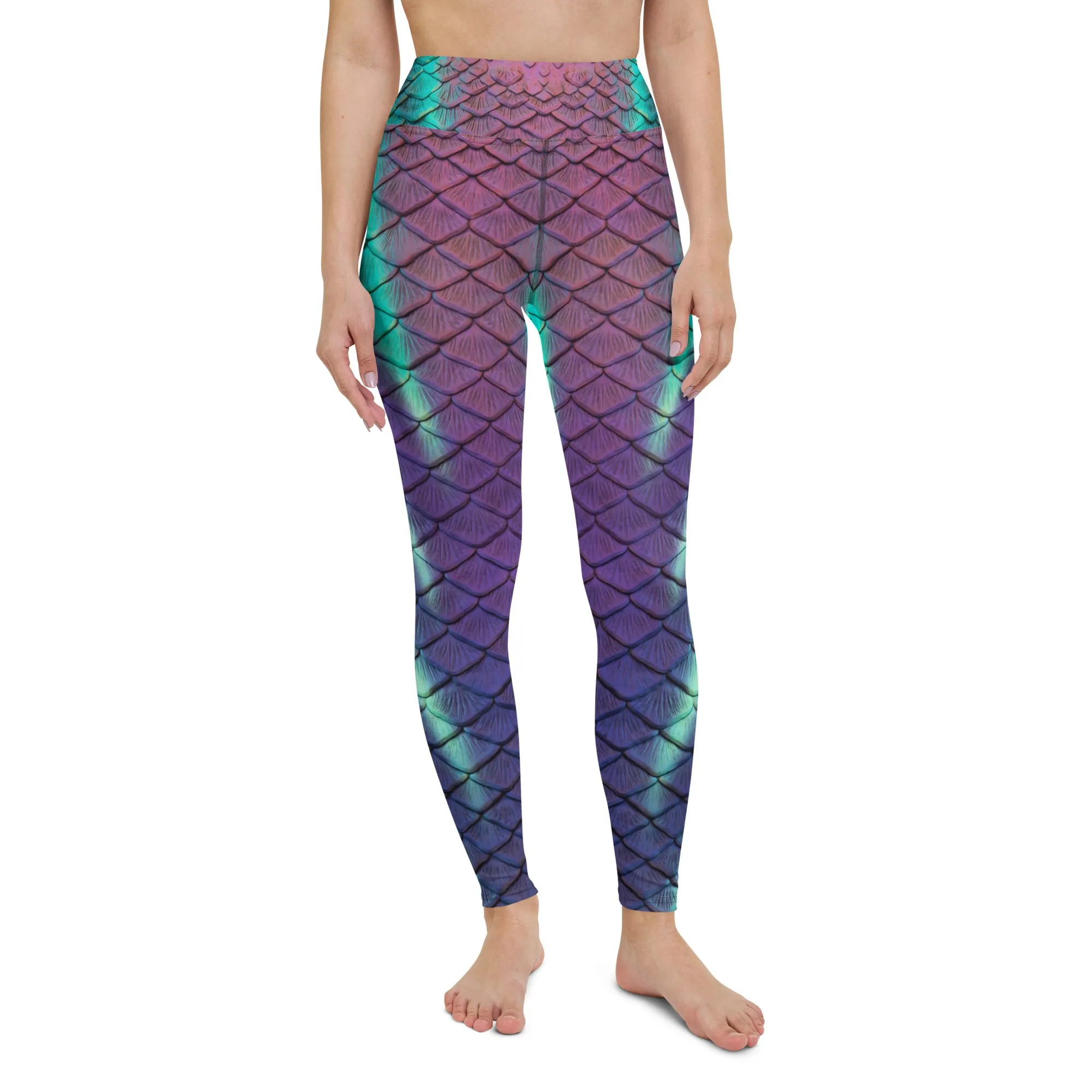 Aurora Borealis High Waisted Leggings