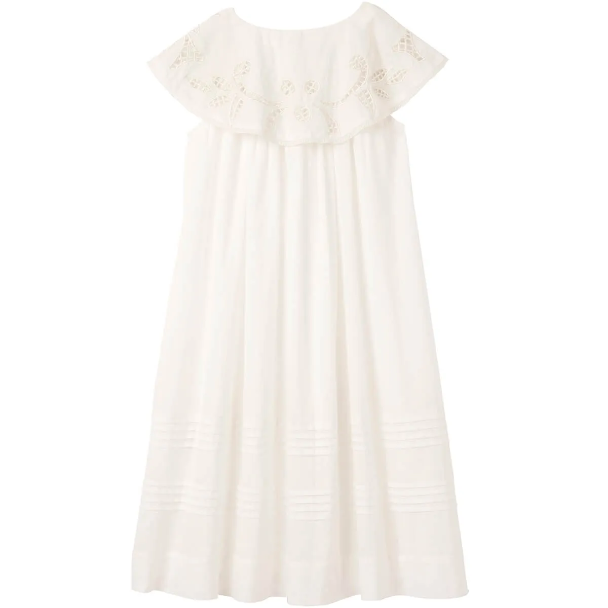 Bay Dress in Pure White by Faune