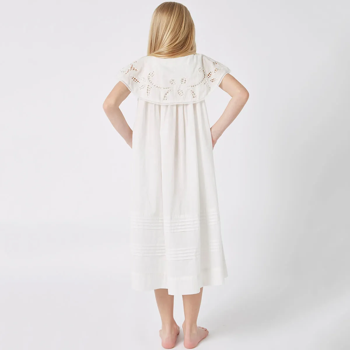 Bay Dress in Pure White by Faune