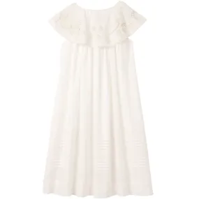 Bay Dress in Pure White by Faune