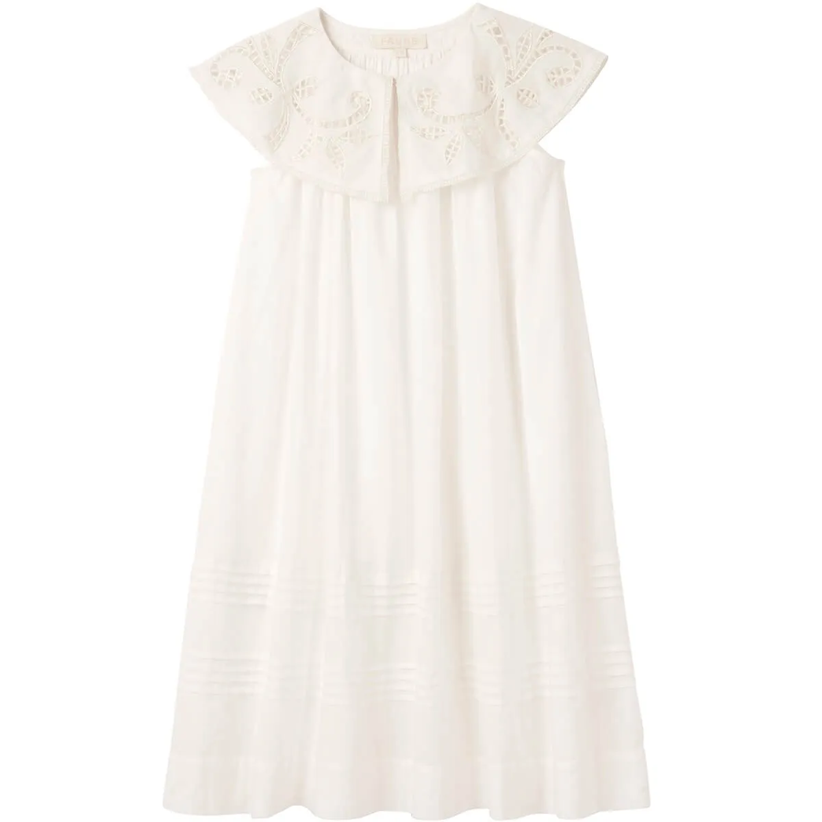 Bay Dress in Pure White by Faune