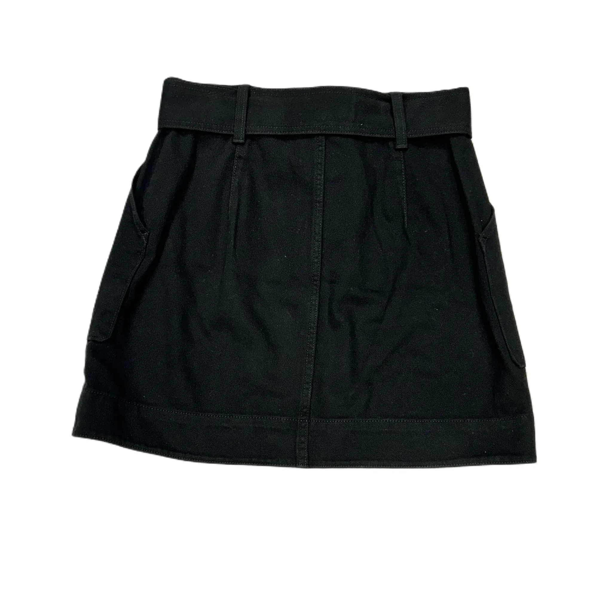 Black Denim Skirt Mini & Short By Banana Republic, Size: 8