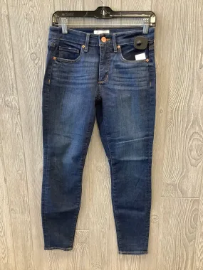 Blue Denim Jeans Skinny Loft, Size 0