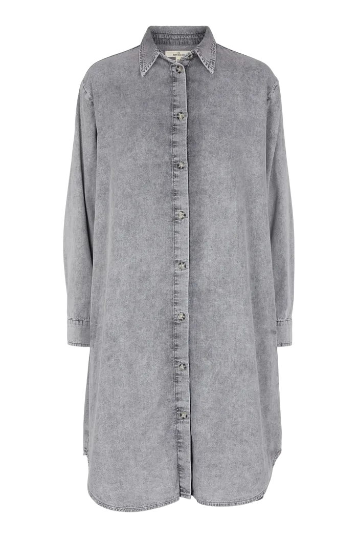 Bluebell Shirt Dress - Grey