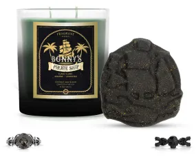 Bonny's Pirate Ship - Candle and Bath Bomb Set