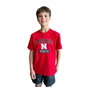 Boys' Nebraska Huskers Youth Dylan Raiola Pill Box T-Shirt