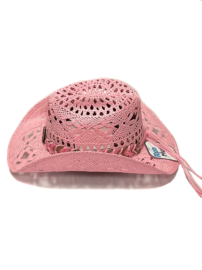 Bullhide NAUGHTY GIRL 2649P Western Straw Hat Pink