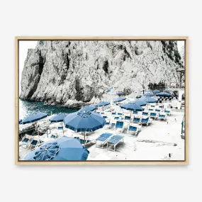 Capri Beach Club I Photo Canvas Print