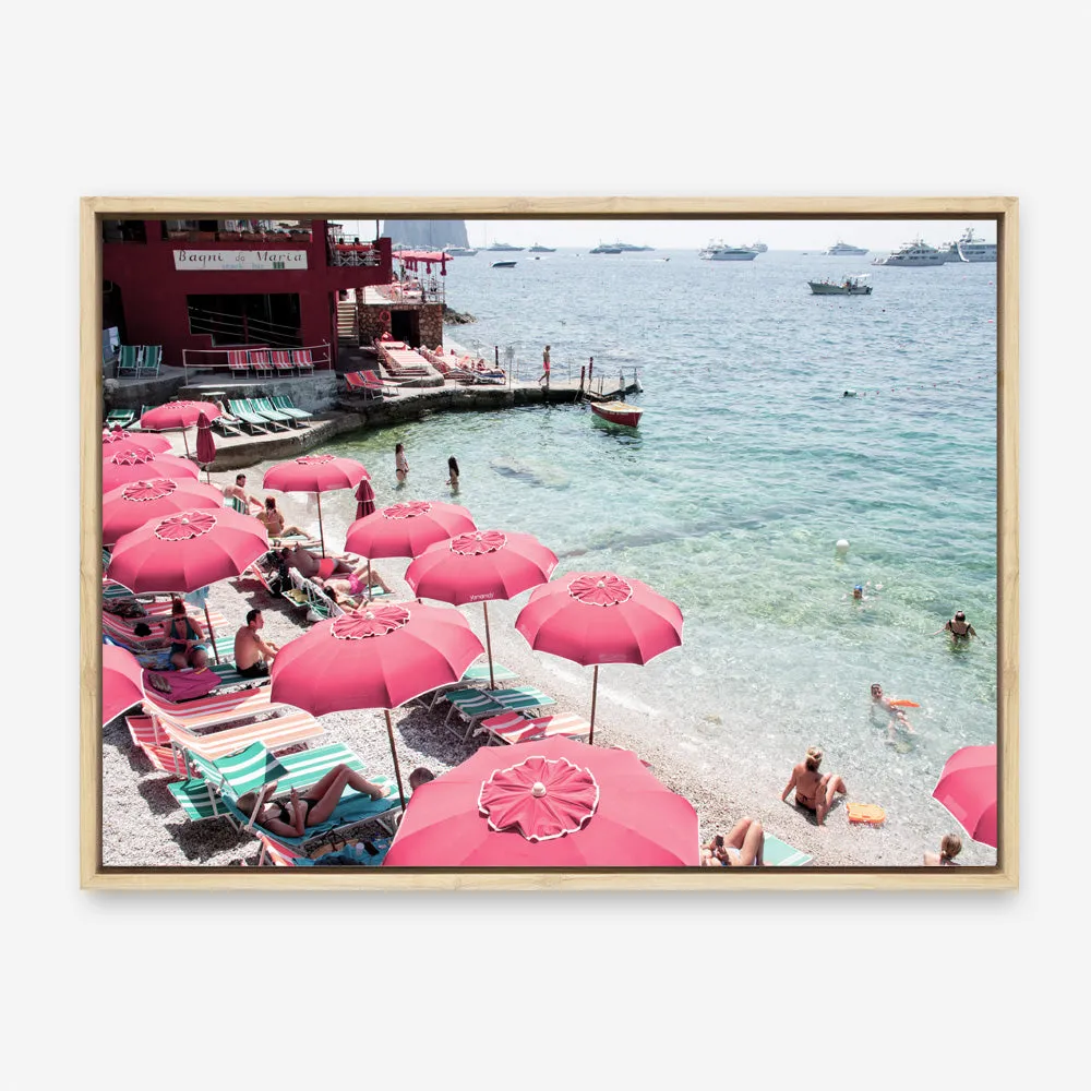 Capri Days Photo Canvas Print