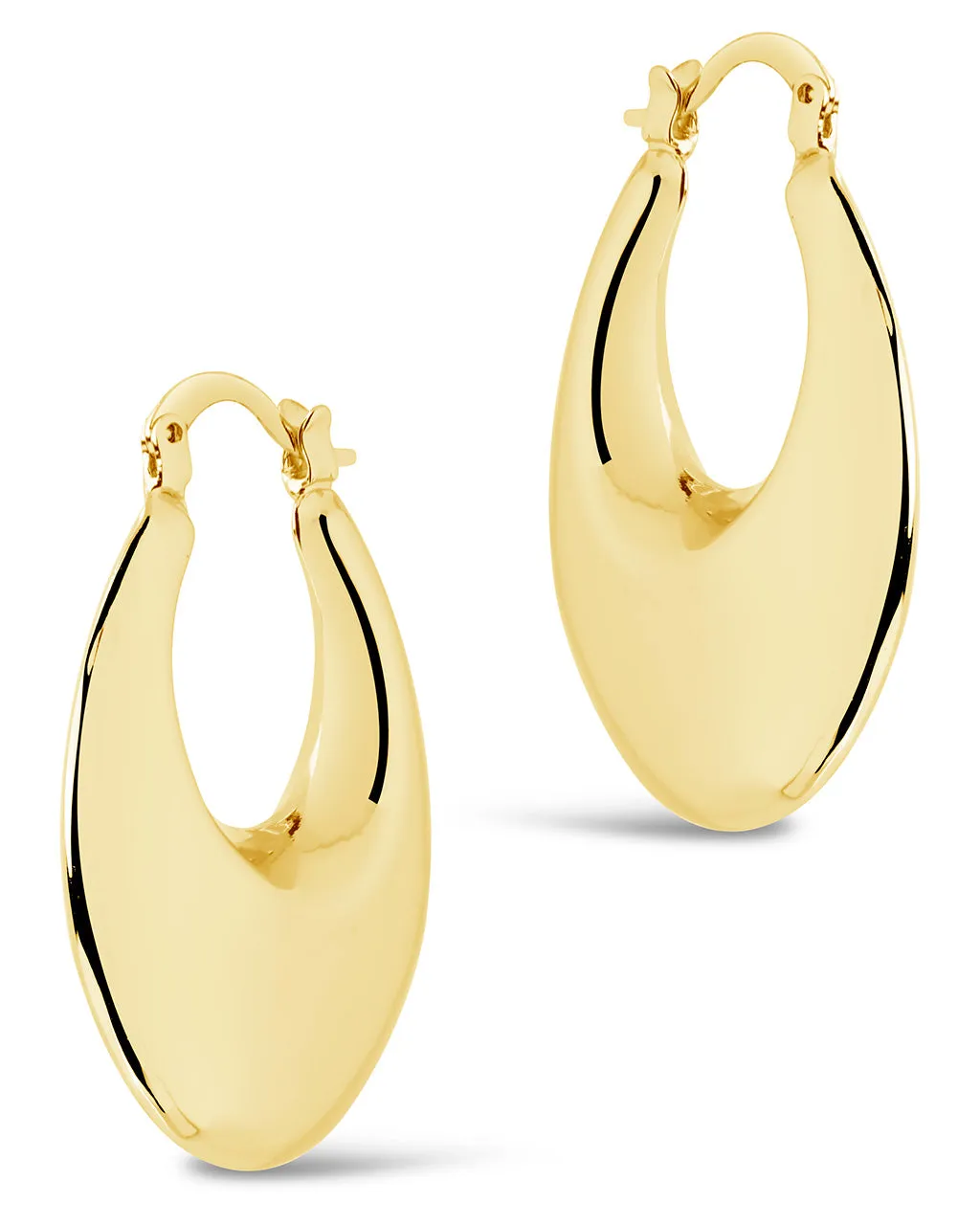 Capri Tube Hoop Earrings