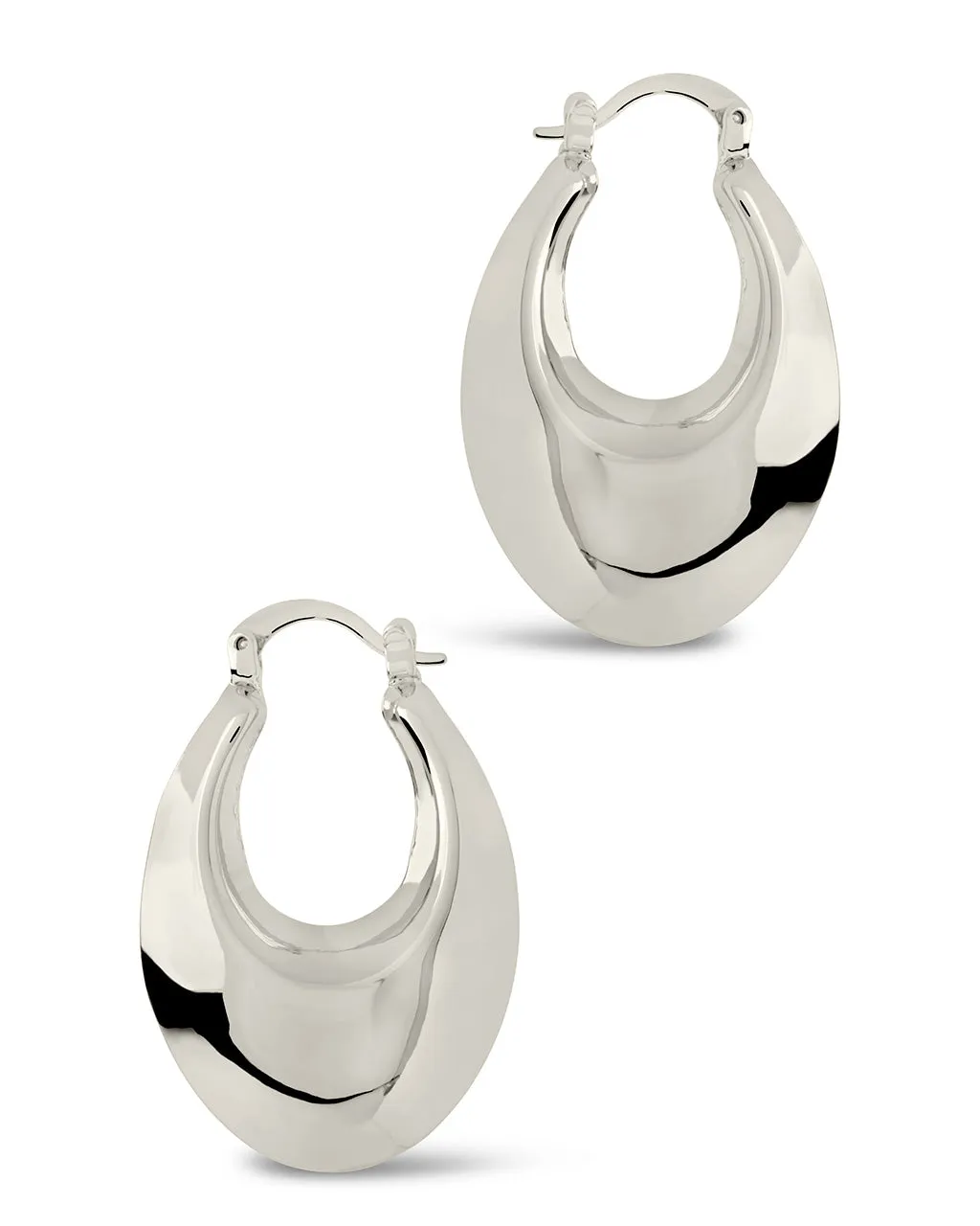 Capri Tube Hoop Earrings