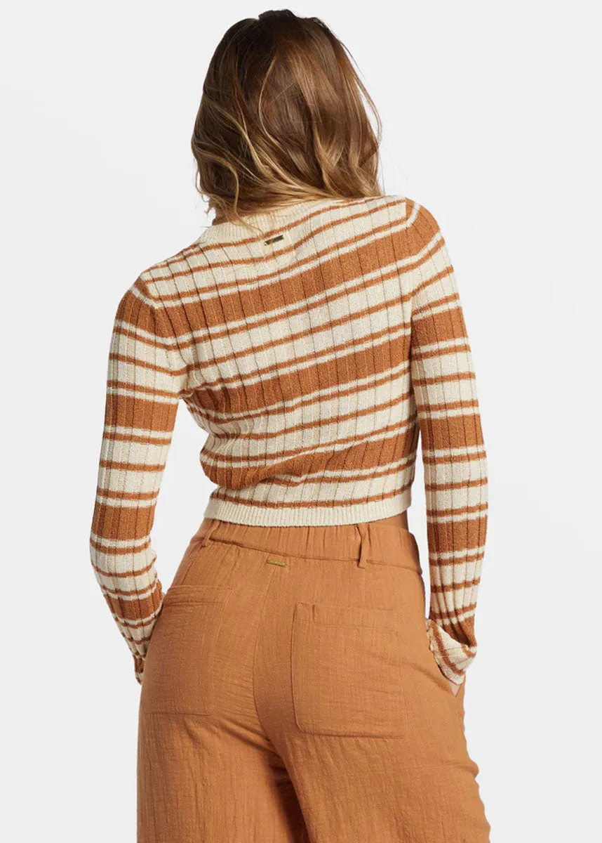 Clare Crewneck Sweater - Sandalwood