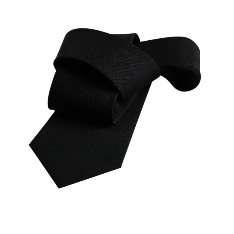 Colebrook Black Silk Tie