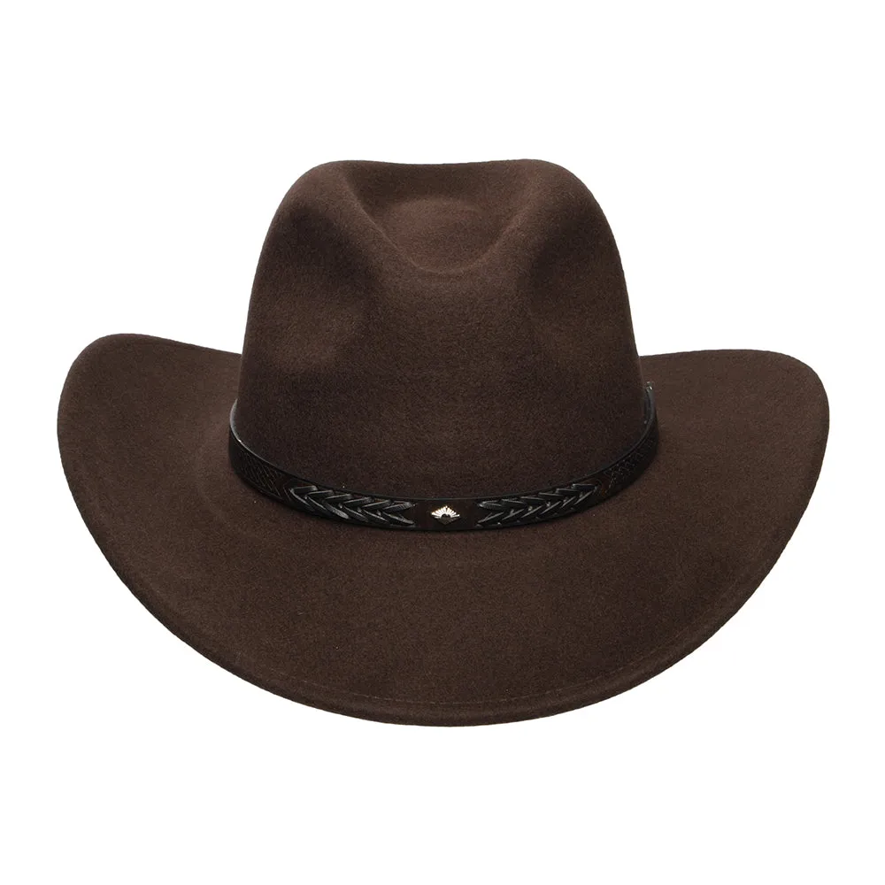 Comanche Cowboy Hat - Brown