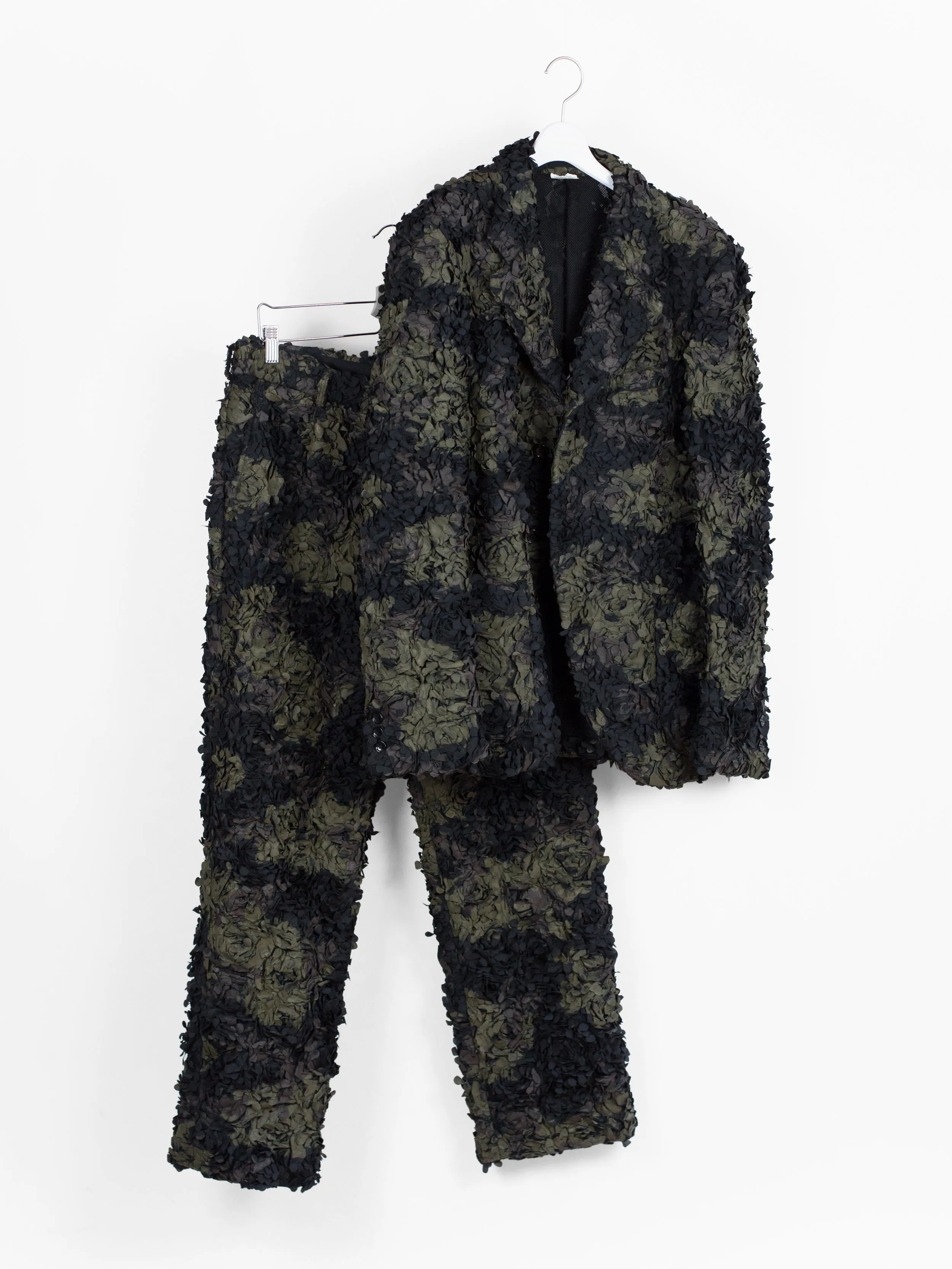 Comme des Garçons Homme Plus SS19 Painted Foliage Suit