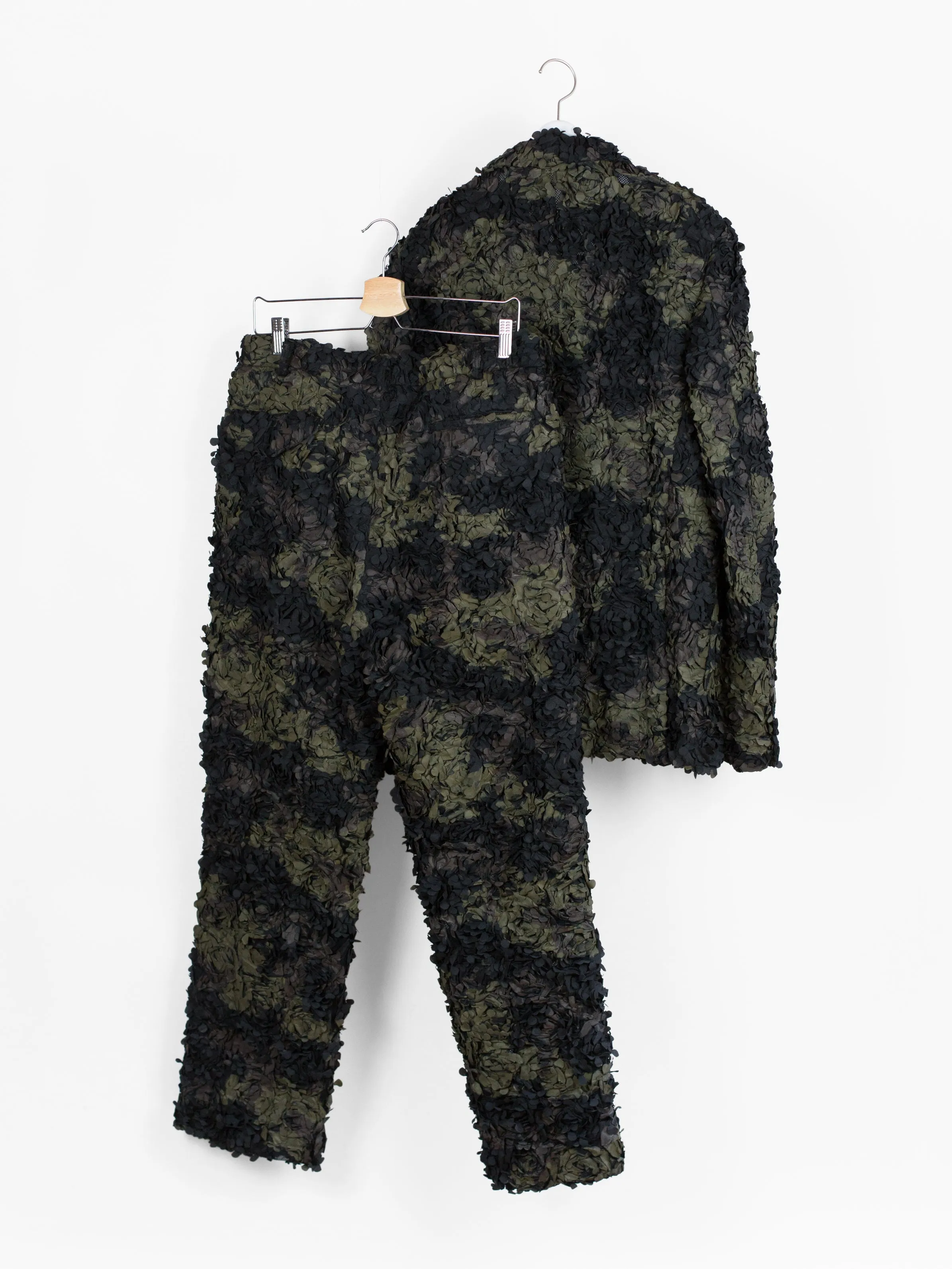 Comme des Garçons Homme Plus SS19 Painted Foliage Suit