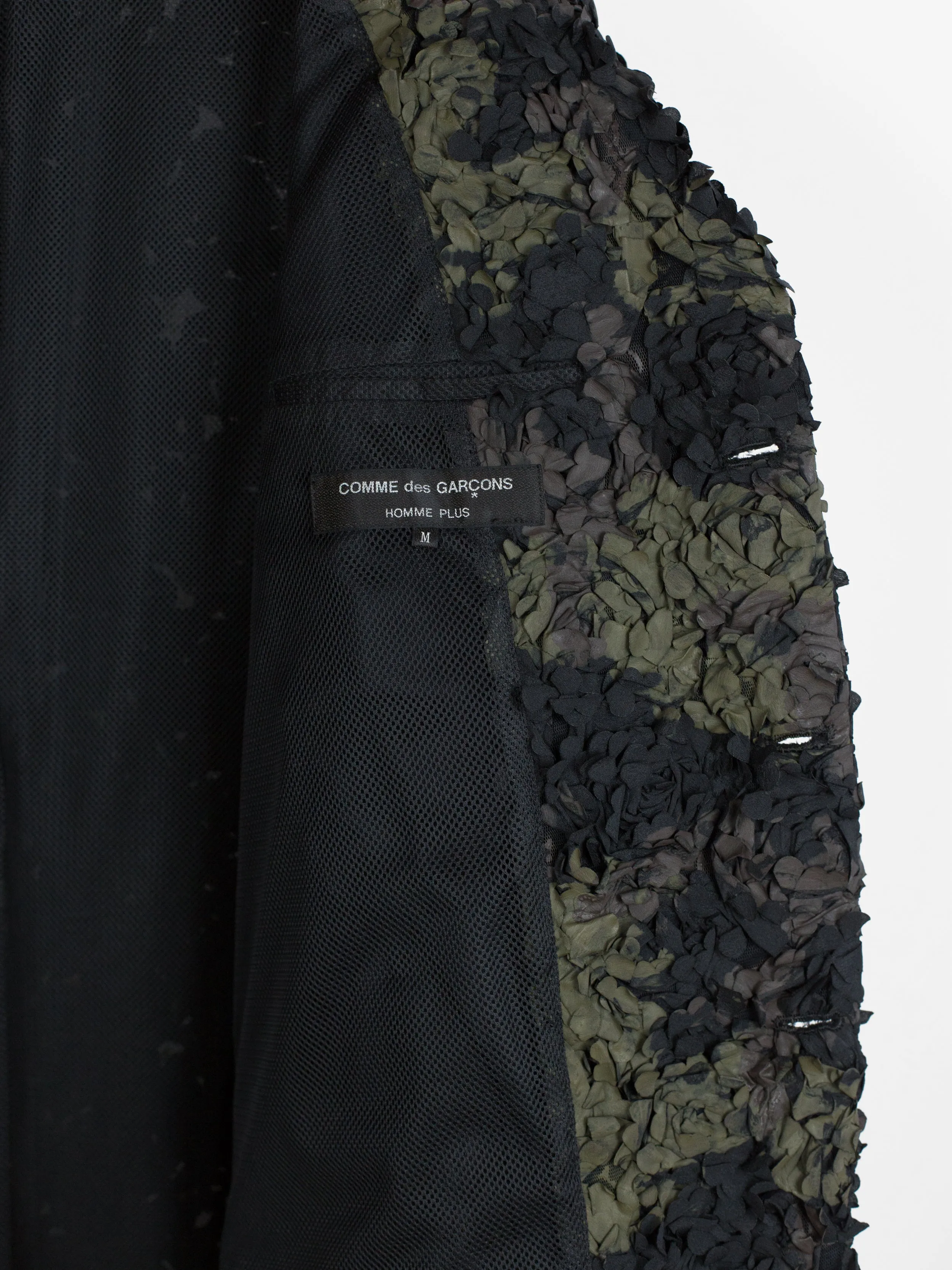 Comme des Garçons Homme Plus SS19 Painted Foliage Suit