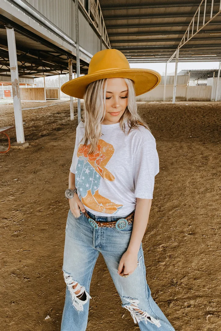 Country Girl Oversized Graphic Tee