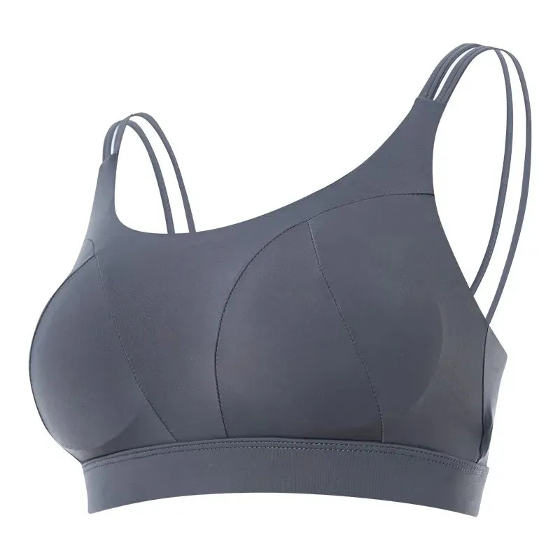 Crop Tops Women Fitness Yoga Workout Sexy Running Shockproof Underwear Gym Vests Sports Bra