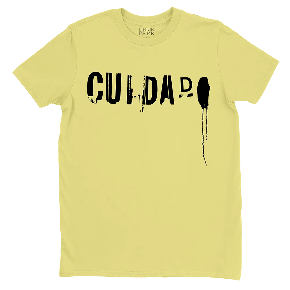 Cuidado Yellow Tee