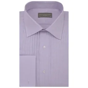 Dempsey Lilac Pleated Dress Shirt