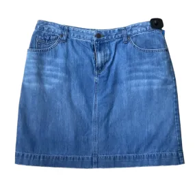 Denim Skirt Mini & Short Eddie Bauer, Size 14