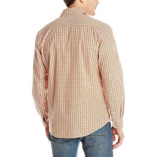 Dickies Men's Long Sleeve Plaid with Inverted Pocket