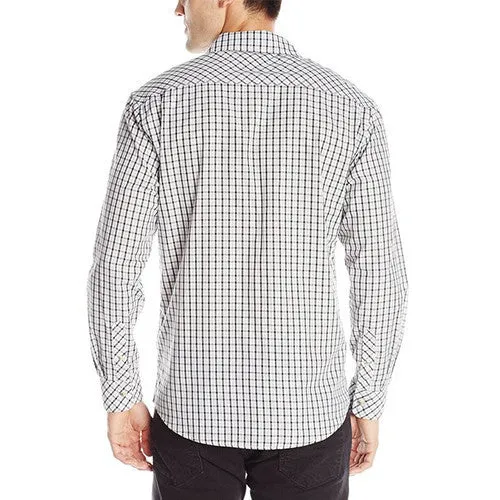 Dickies Men's Long Sleeve Plaid with Inverted Pocket