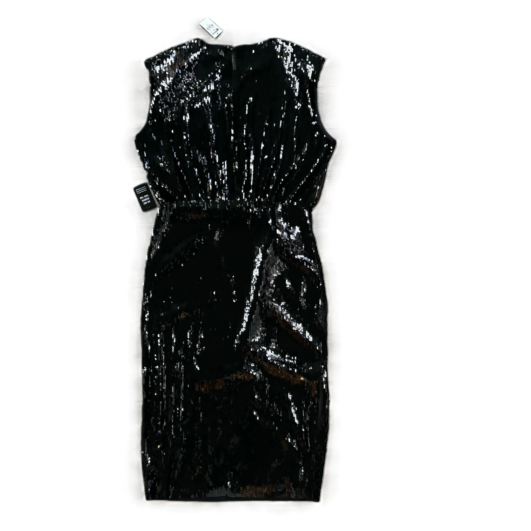 Dress Party Long By Express In Black, Size: L