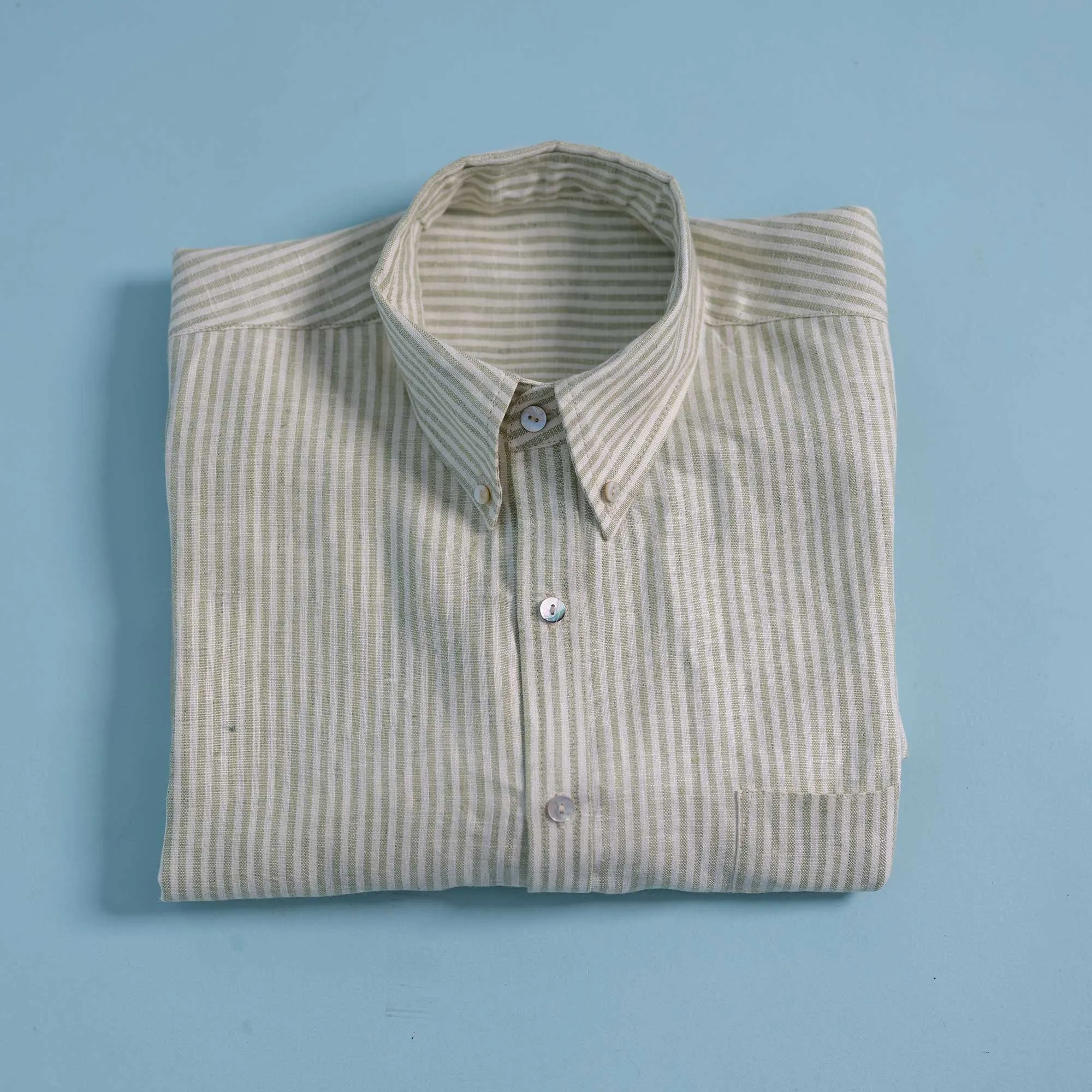 Eco-Couture 100% Organic Hemp Oxford Shirt (Closeout - Final Sale)