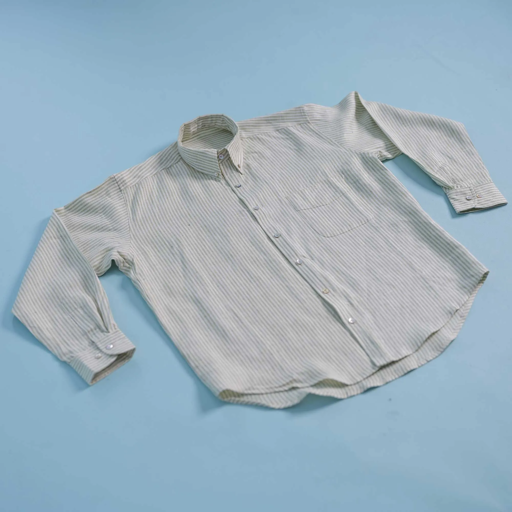 Eco-Couture 100% Organic Hemp Oxford Shirt (Closeout - Final Sale)