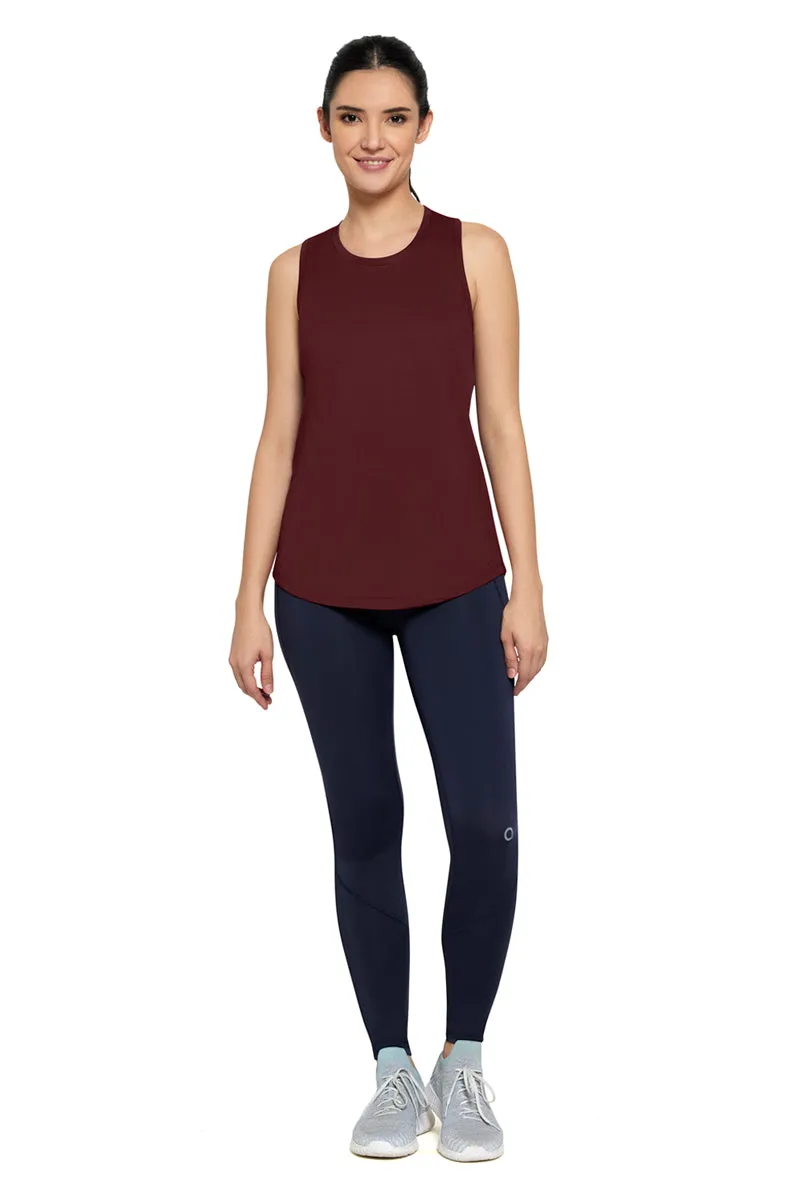 Energize Racerback Tank Top - Pomegranate